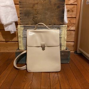 Urban Outfitters Light Pink Vegan Leather Backpack